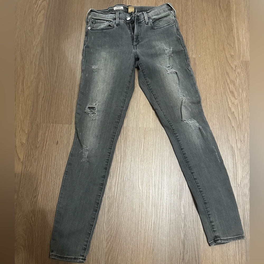 True Religion Women's Charcoal Skinny Jeans